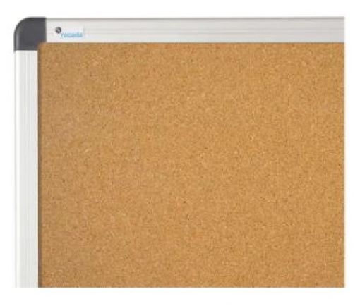 Quadro Cortiça Rocada Moldura Aluminio 2400x1200 (6212)