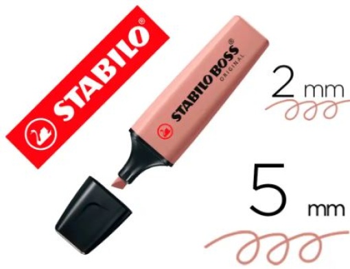 Marcador Fluorescente Stabilo Boss Pastel 70/165 Nature Colors Ocre Escuro