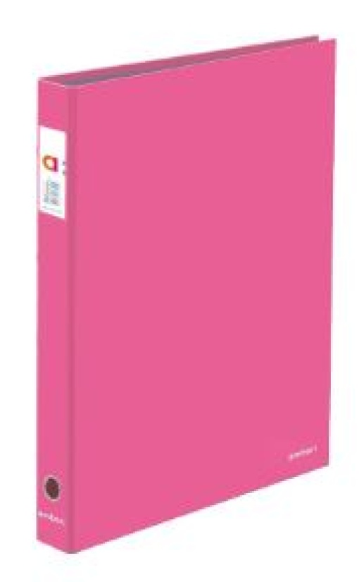 Pasta de Arquivo Ambar School L40 Rosa Lisa