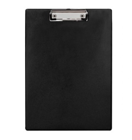 Porta Notas Q-Connect Plastico A4 Preto 2,1mm (KF14405)