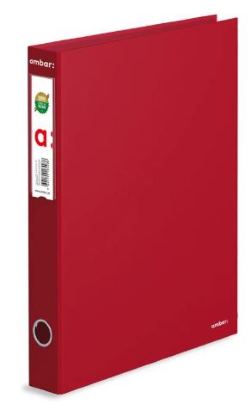 Pasta de Arquivo Ambar L40 Bordeux Lisa