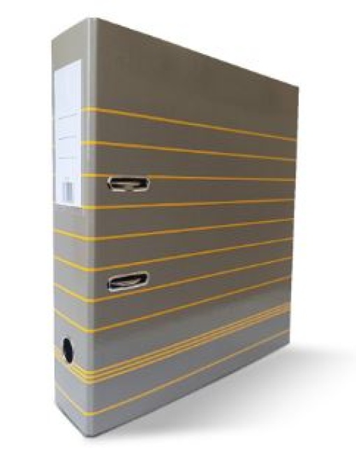 Pasta de Arquivo L80 Riscas Smart Office Cinza