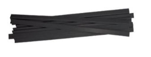 Baguete 15mm A4 Preto Cx 100un