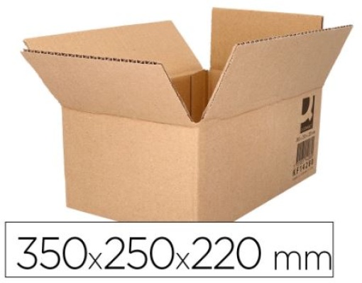 Caixa Cartao Simples Q-Connect 350x250x220mm (KF14280)	