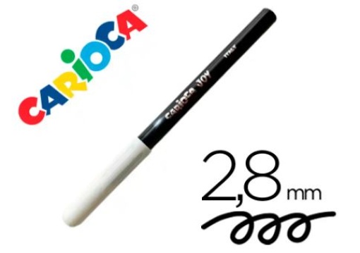 Marcador Carioca Joy Ponta Fina 2,8mm Lavavel Preto Cx.24un (40617/01)