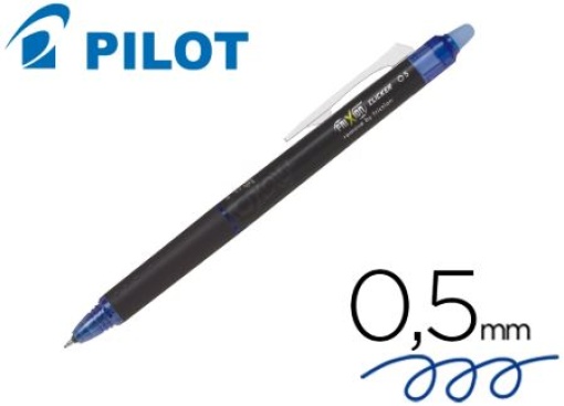 Esferografica Pilot Frixion Point Clicker Apagavel 0,5mm Azul (NFPCA)