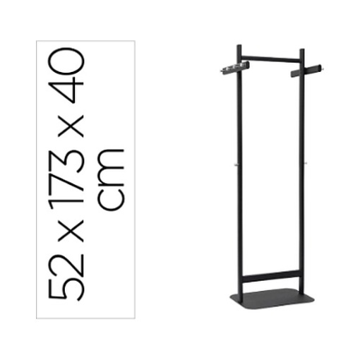 Cabide Maul Salsa Metalico 8 Suportes Preto 520x1730x400mm(9407890)