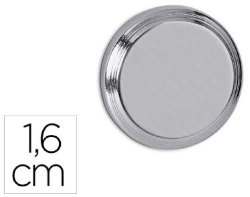 Magnetos Maul Cilindrico Neodimio 1,6cm Peso max.5kg Prata (6170796)
