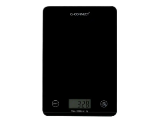 Balanca de Precisao Q-Connect Digital C/ Ecra Lcd Cap. 5Kg 200X135X16mm(KF19057)