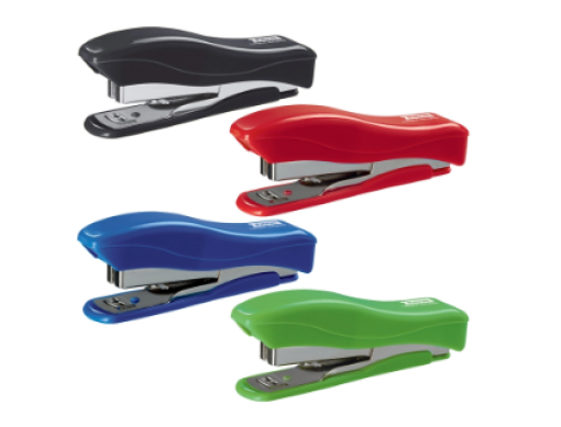 Agrafador Petrus Liliput 200 Recycle + Cx. Agrafes 23/6 Capacidade 12Fls Cores Sortidas (628839)
