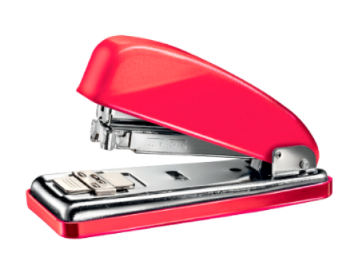 Agrafador Petrus 226 Classic Wow Cap.30fls (24/6-26/6) Vermelho Metalizado (628836)