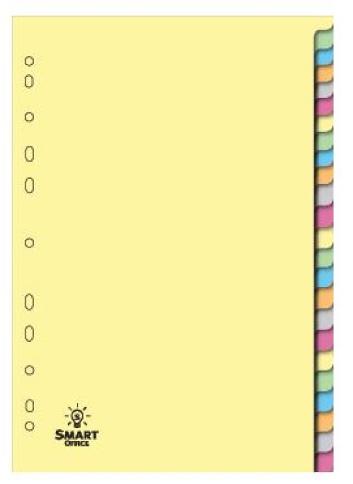Separador Cartolina SmartD A4 24Cores