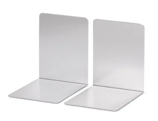 Apoia Livros Aluminio Maul 100x80x100mm Conjunto de 2 (3527508)
