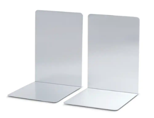 Apoia Livros Aluminio Maul 160x150x210mm Conjunto de 2 (3527908)