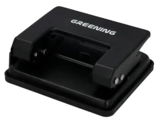 Furador Greening Metalico Capacidad 20fls Preto (GN19)