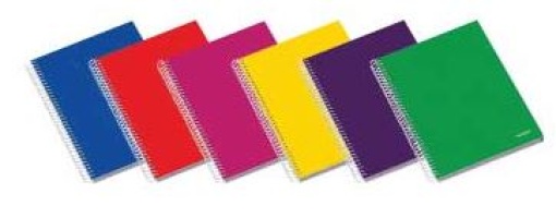 Caderno Espiral Capa Dura Ambar School A5 Pautado 70g 100Fls