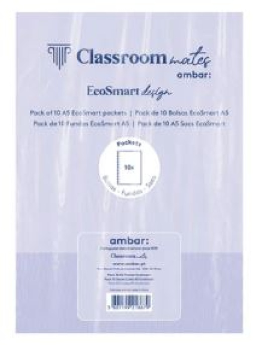 Bolsa Catalogo Para Caderno Inteligente A5 Ambar EcoSmart 10un