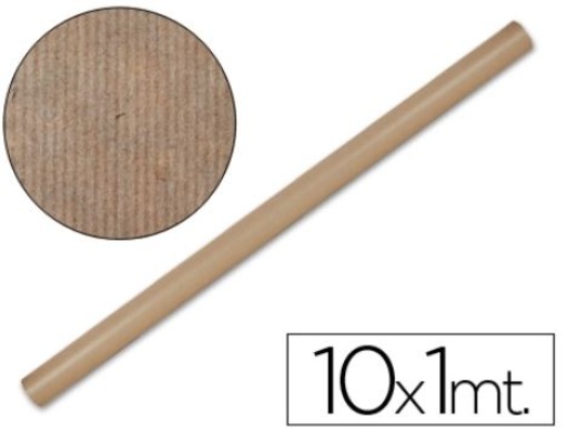 Papel Kraft Liderpapel Rolo Castanho 1mtx10mt 65gr