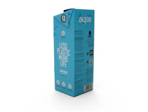 Agua Mineral Only Water Tetra Brick 1L Pack 8un