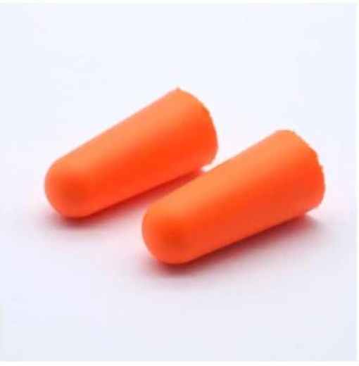 Tampao Auricular Safetop Pinkie PU Foam Sem Cordão SNR 37db Cx. 200 Pares