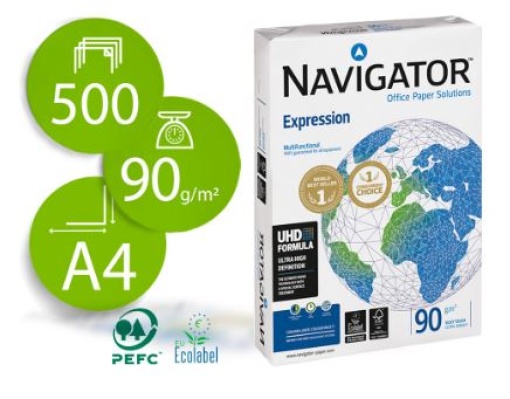 Papel Copia Navigator A4 90gr A4 (resma)