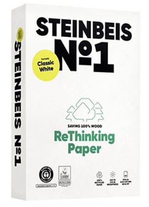 Papel Copia A4 80gr Reciclado Steinbeis Papier (resma)