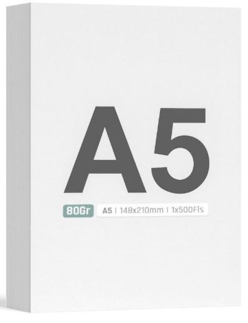 Papel Copia Navigator Universal A5 80gr Cx.5000fls (10resmas)