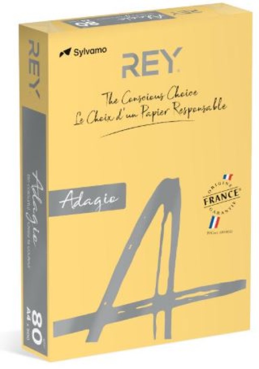 Papel Copia Adagio A4 80gr Creme/Manteiga (CD02) (Resma)