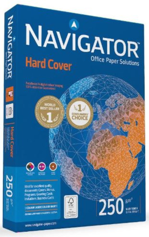 Papel Copia Navigator A4 250gr (Mc.125fls)