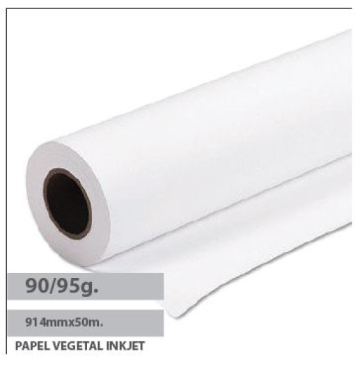 Rolo Plotter Vegetal Evolution 914x50x50 90gr 