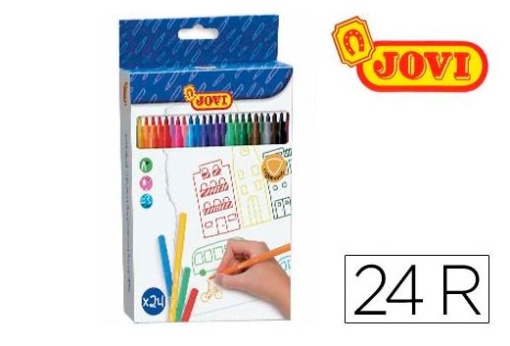 Marcador Jovi Cores Sortidas 24 uni.