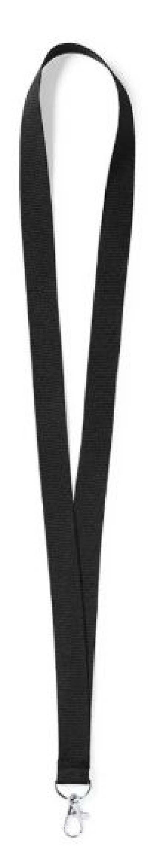 Fita Multiusos P/ Pescoço Preto