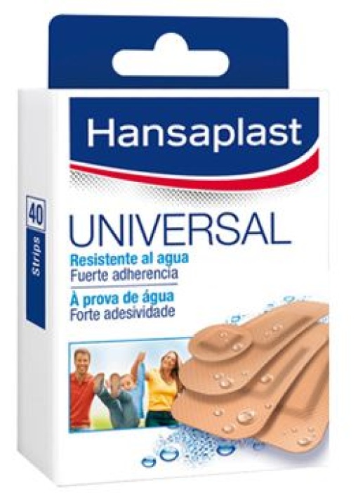 Pensos Rápidos Hansaplast Universais Vários Tamanhos 40un