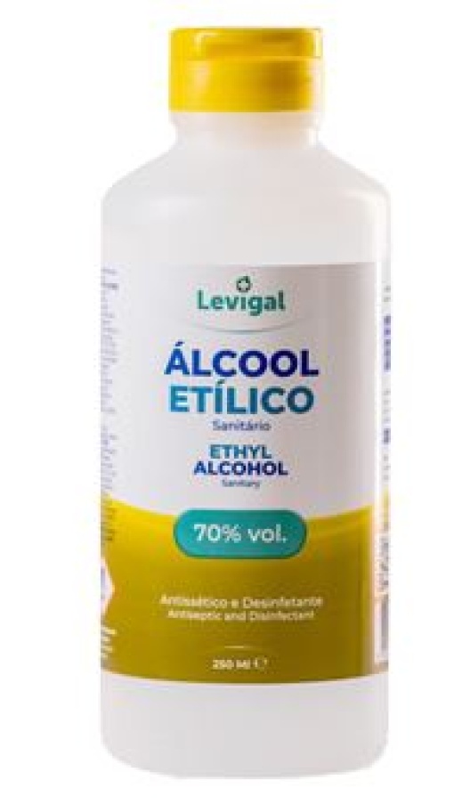 Alcool Etilico Levigal 70% 250ml