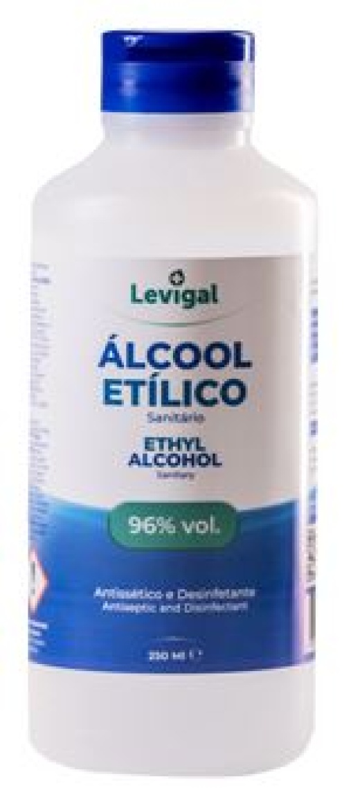 Alcool Etilico Levigal 96% 250ml