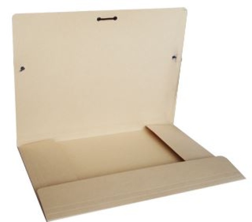 Pasta Cartolina 350gr 310x230 Abas C/Elast Bege