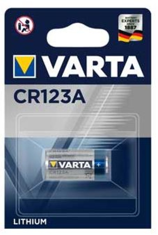 Pilha Varta CR123A 3V 
