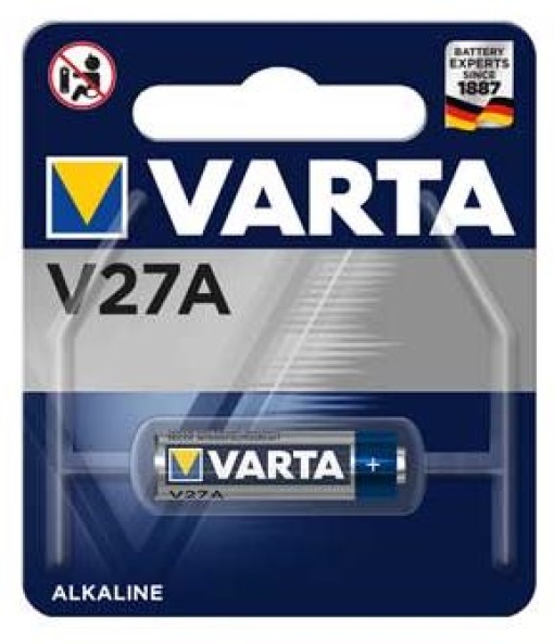 Pilha 27A Varta 12V 1un (4227)