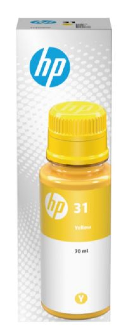 Tinteiro HP Nº 31 Amarelo (Bottle)