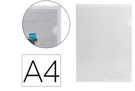 Bolsa Dossier Liderpapel Polipropileno A4 Transparente (BL11)
