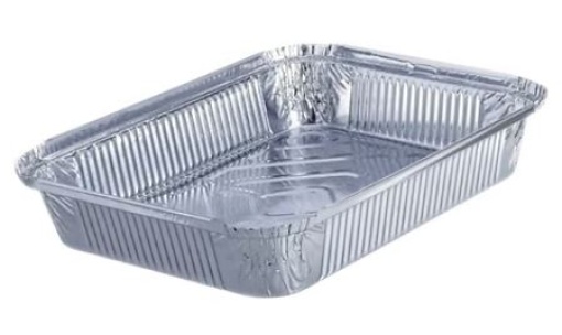 Emb. Aluminio Rect. 1500ml C/Tampa