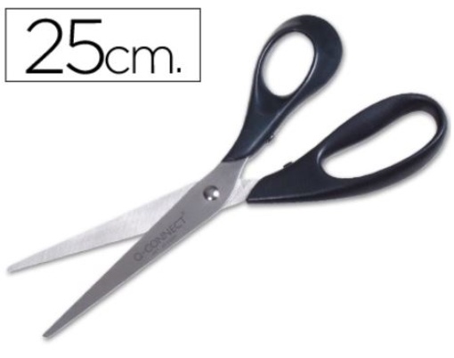 Tesoura Escritorio Q-Connect 10" 250mm (KF02340)