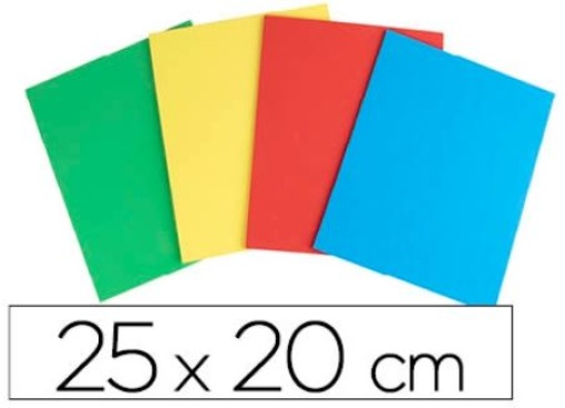 Goma Eva Musgami 25x20cm Bolsa 4 unidades (CC01)
