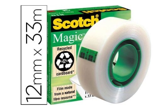 Fita Adesiva Scotch Magic 810 33x12 3M