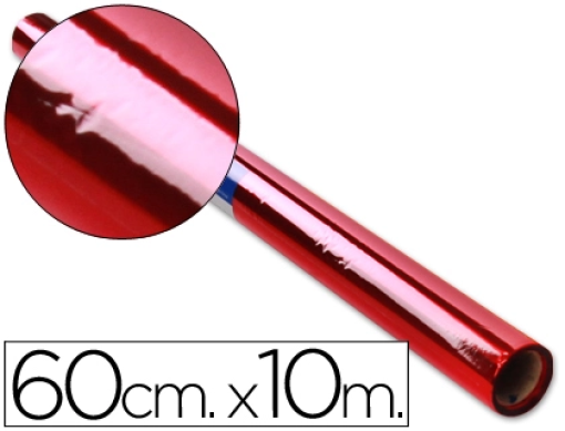 Papel Celofane Liderpapel 60cmx10m 30gr Vermelho (CL22)