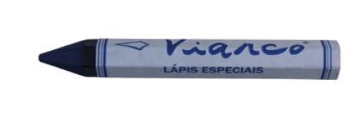 Lapis Cor Redondo Viarco 801/12 Azul