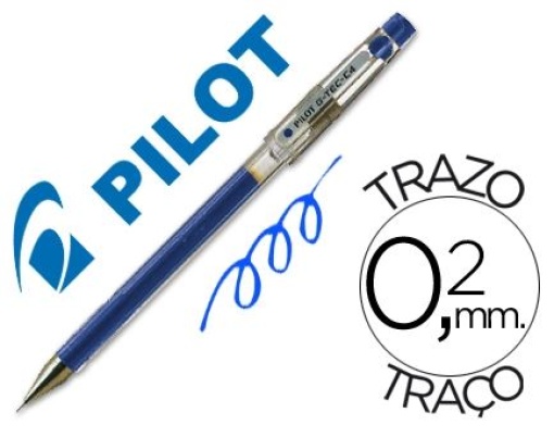 Eferografica Pilot Ponta Fina G-Tec-C4 Azul