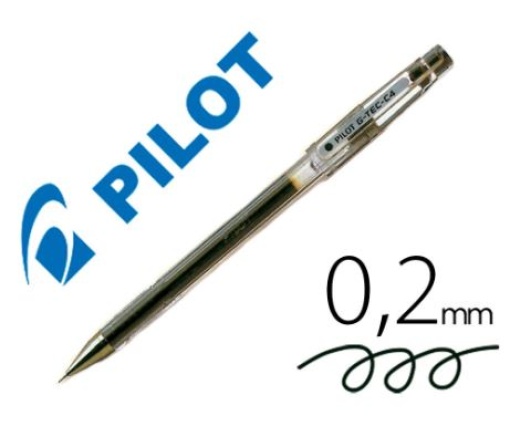 Eferografica Pilot Ponta Fina G-Tec-C4 Preta
