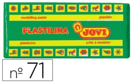 Plasticina Jovi 71 150gr Verde Claro (71-10)