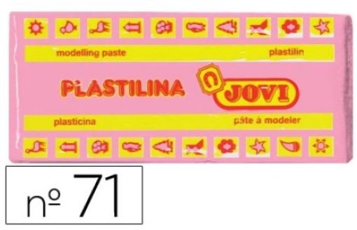 Plasticina Jovi 71 150gr Rosa (71-07)